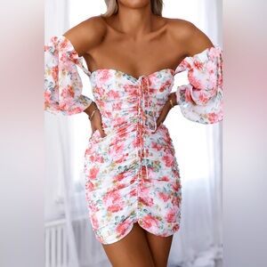 HELLO MOLLY Wild Freesia Dress Floral - S